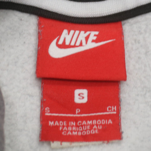 Nike Air Men's Grey Pullover Hoodie Small Fleece Logo Sportswear