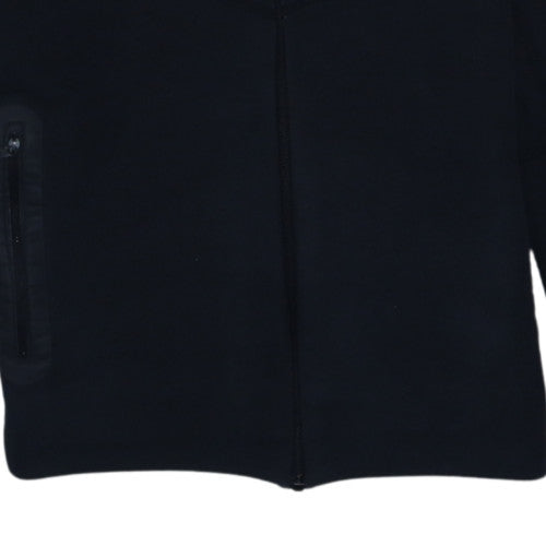 Nike Boys Black Full Zip Hoodie XL 158-170cm Hooded Sweatshirt