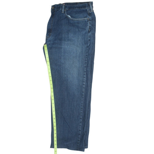 Levi's Women's Blue 559 Relaxed Straight Denim Jeans Size 20