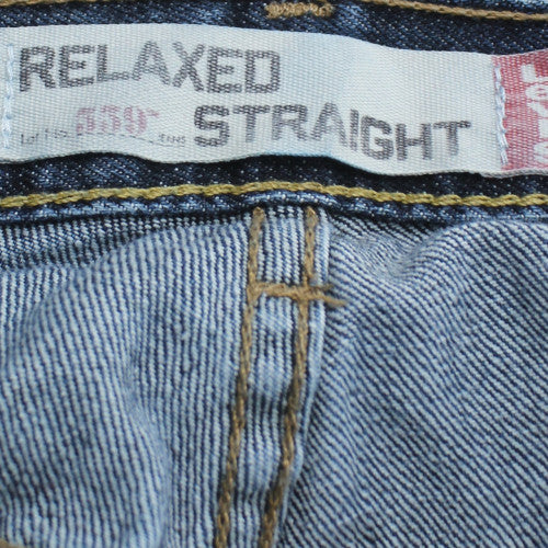 Levi's Women's Blue 559 Relaxed Straight Denim Jeans Size 20