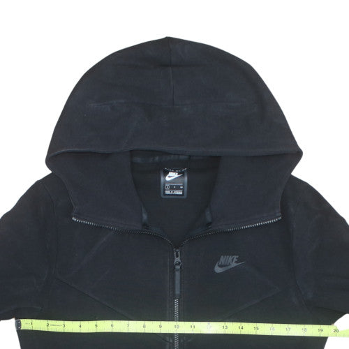 Nike Women Black Small Full Zip Hoodie with Pockets