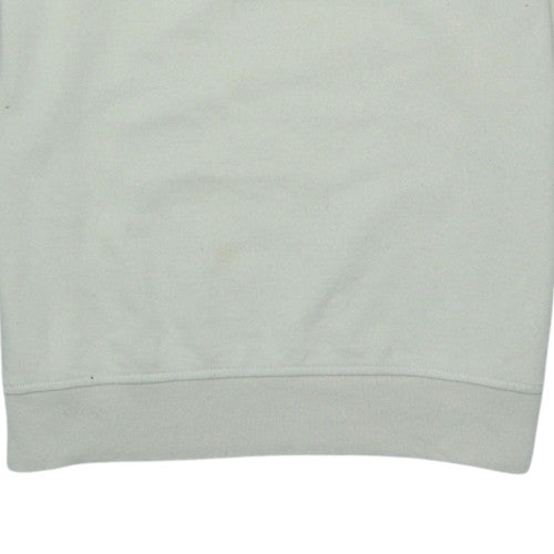 Adidas Mens Beige Crew Neck Sweatshirt Small Vintage Sports Pullover