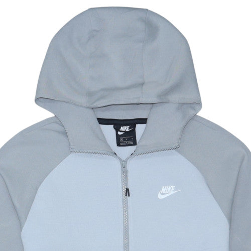 Nike Men's Grey Full Zip Hoodie M Hooded Sweatshirt