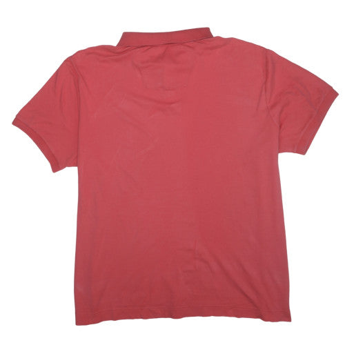 Nautica Men's Red 3XL Cotton Short Sleeve Polo Shirt
