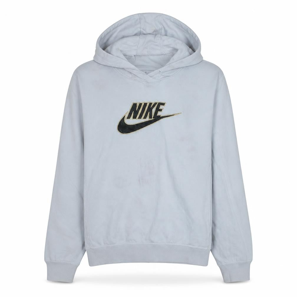 Nike Mens White XS Pullover Hoodie Lightweight Graphic Logo Sportswear