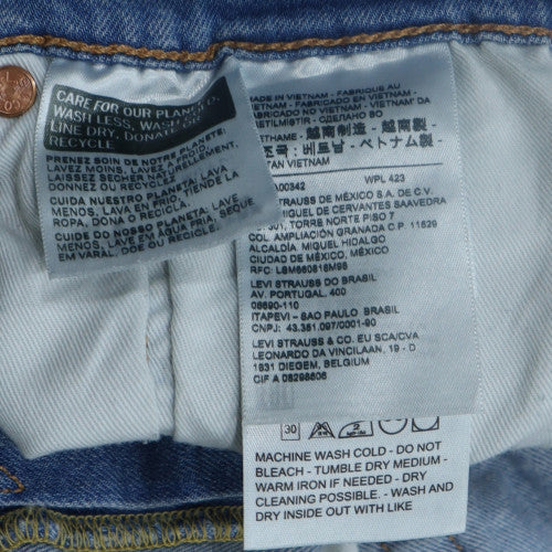 Levi's Men's Blue Denim Chino Shorts Size 36 Regular Fit