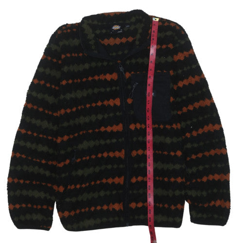 Dickies Men's Multicoloured Fleece Full Zip Jacket Size M