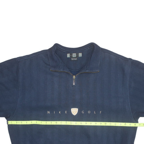 Nike Golf Men's Blue XL 1/4 Zip Sweatshirt Regular Fit