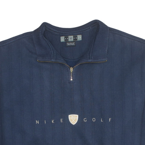 Nike Golf Men's Blue XL 1/4 Zip Sweatshirt Regular Fit