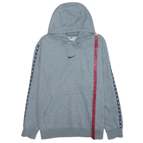 Nike Mens Grey XL Pullover Fleece Hoodie with Logo