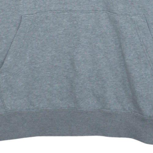 Nike Mens Grey XL Pullover Fleece Hoodie with Logo