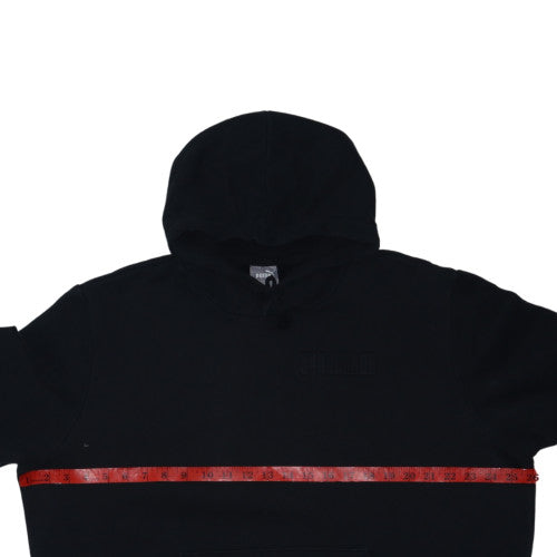 Puma Men's Black XL Pullover Hoodie Fleece Sweatshirt