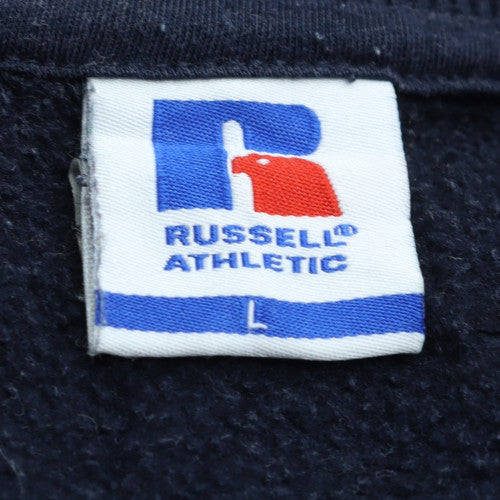 Russell Athletic Men's Blue L Pullover Sweatshirt Crew Neck