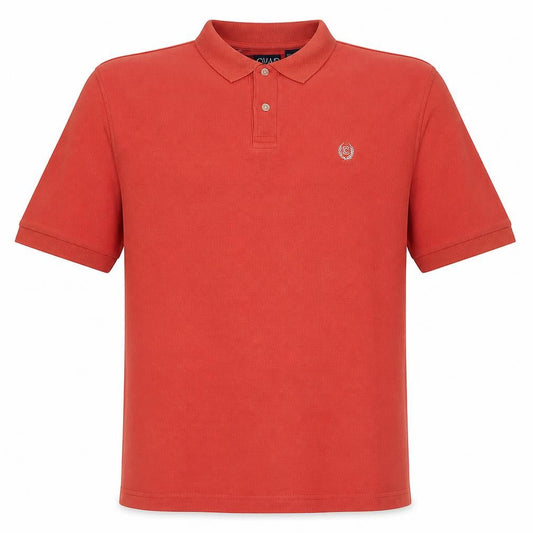 Chaps Men's Orange XL Cotton Polo Shirt Classic Fit