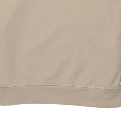 Levi's Men's Beige Crew Neck Pullover Sweatshirt S Regular Fit