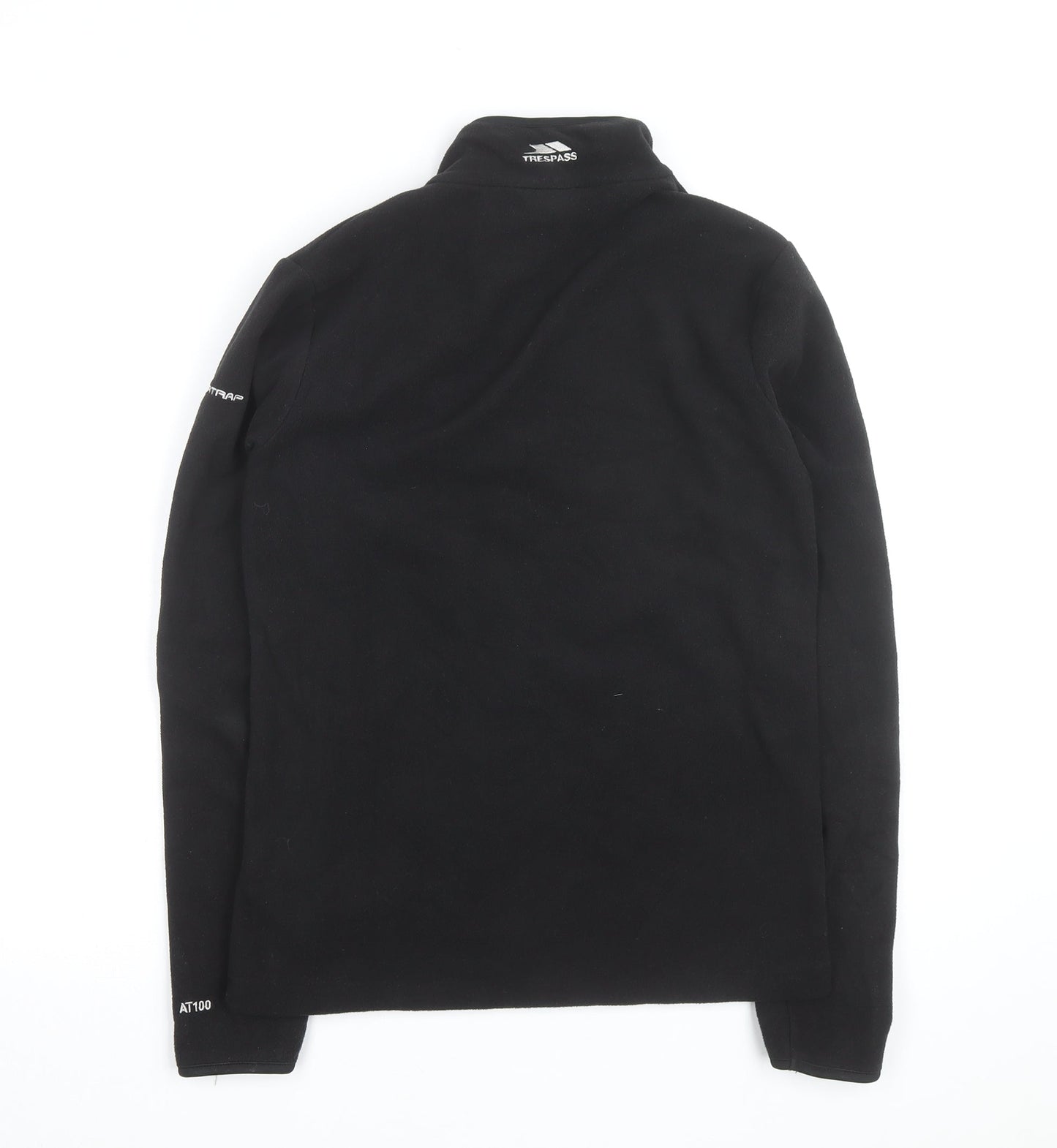 Trespass Womens Black Fleece Full Zip Jacket Size 10 Regular Fit