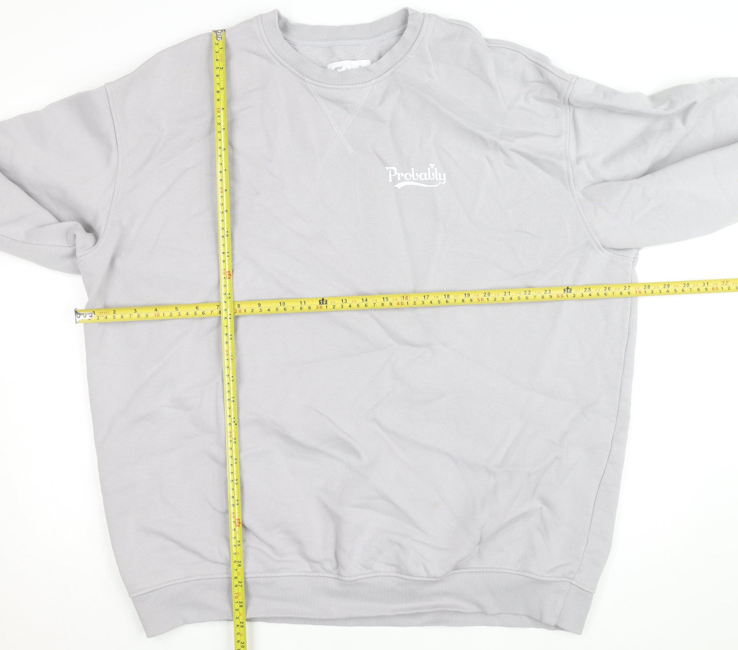 Carlsberg Unisex Grey Pullover Sweatshirt L Beer Logo Fleece
