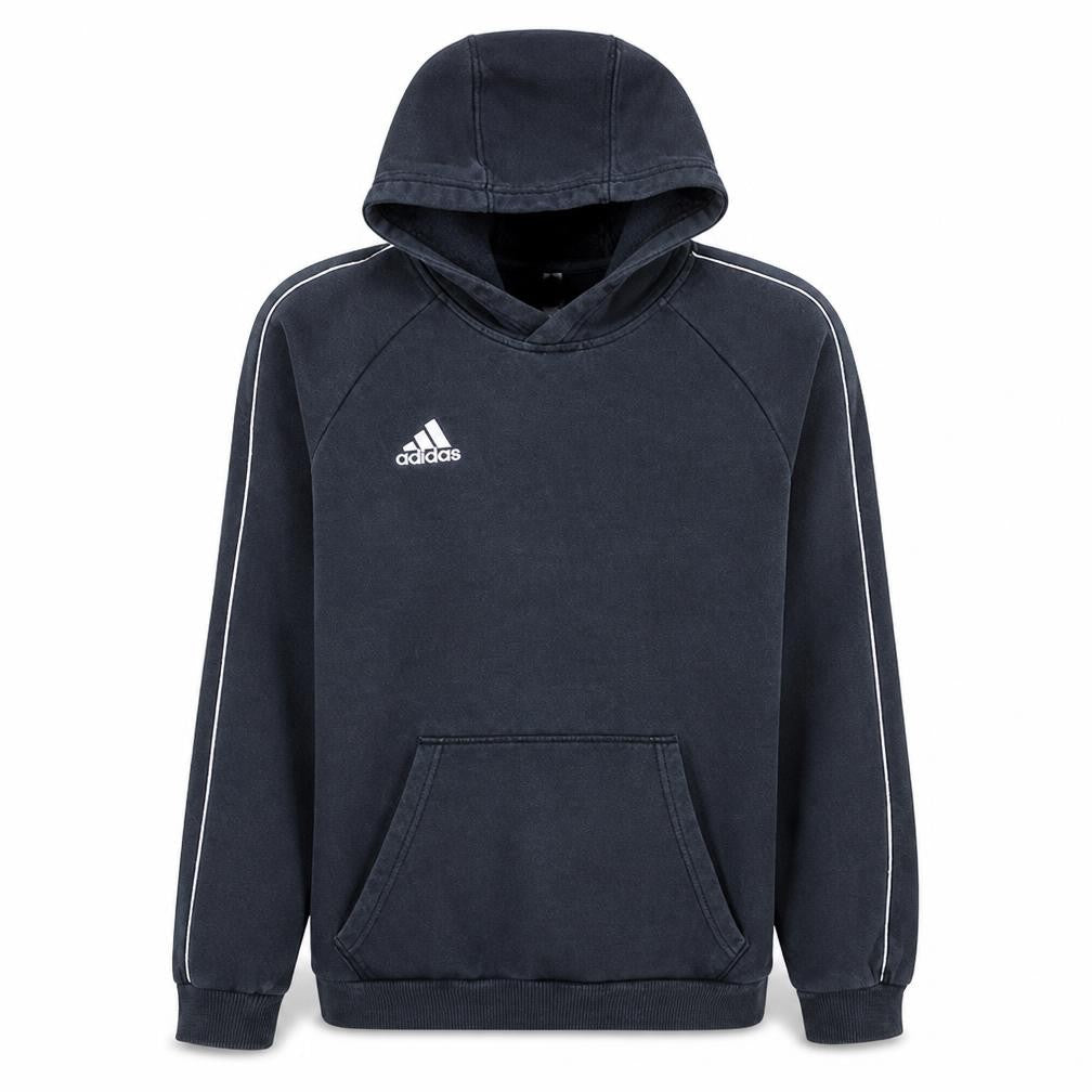 Adidas Mens Black Pullover Hoodie Small Fleece Sportswear