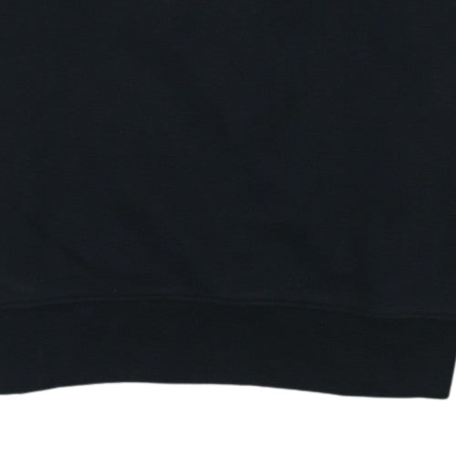 Nike Men's Black Graphic Logo Crew Neck Sweatshirt Size M