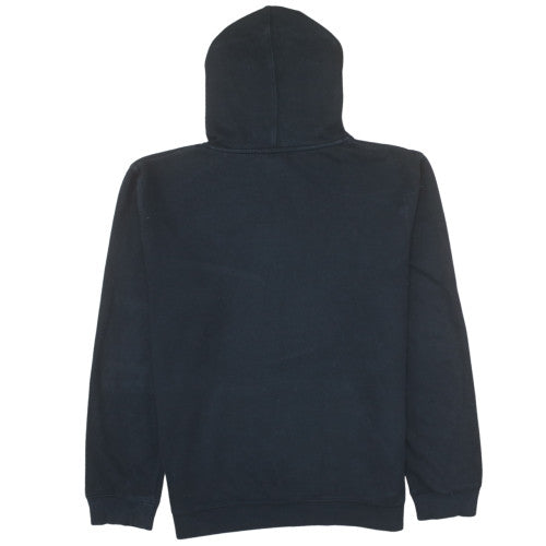 Quiksilver Men's Black XL Pullover Hoodie Fleece Graphic Sweatshirt