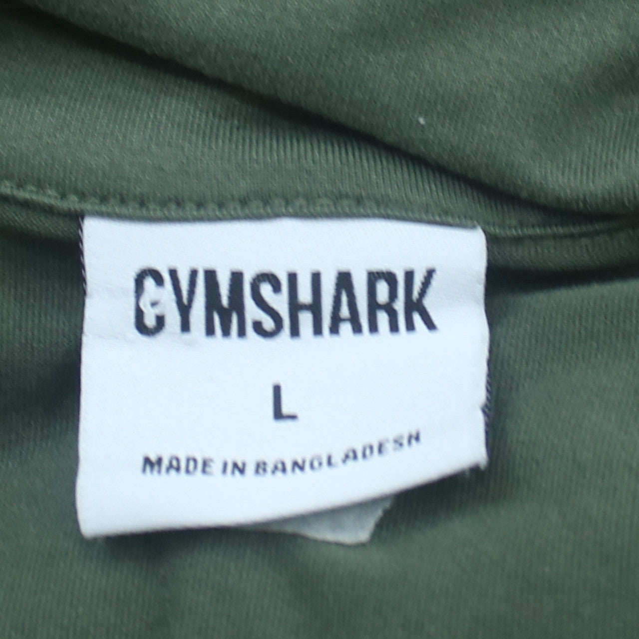 Gymshark Women Green Full Zip Hoodie Jacket Size L Polyester Elastane