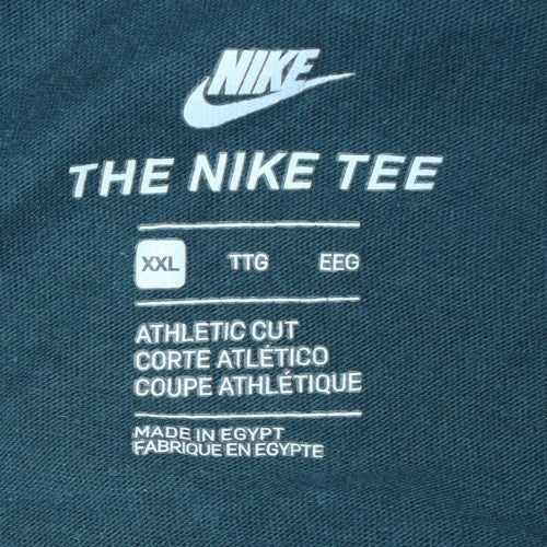 Nike Men's Black 2XL Graphic Athletic Cotton T-Shirt
