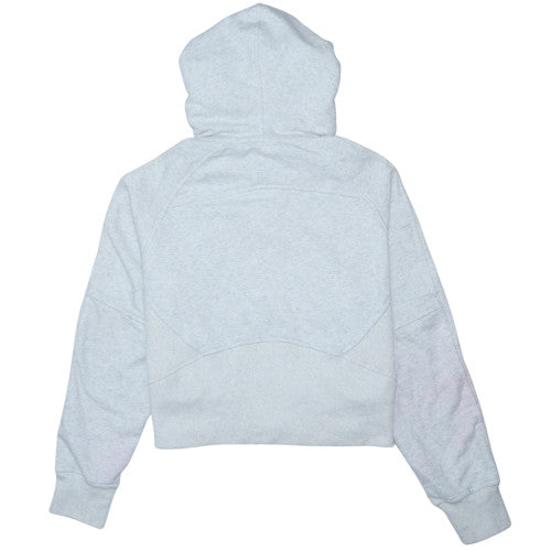 Lululemon Women's Grey Full Zip Hoodie Size 12 Cotton Blend
