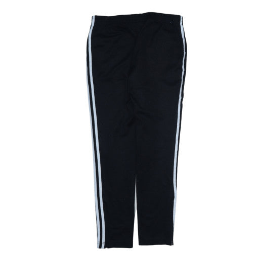 Adidas Womens Black Track Pants Size 14 Jogger Style Activewear