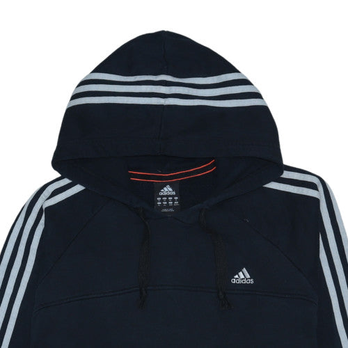 Adidas Men's Black XL Pullover Hoodie Sports Fleece Sweatshirt