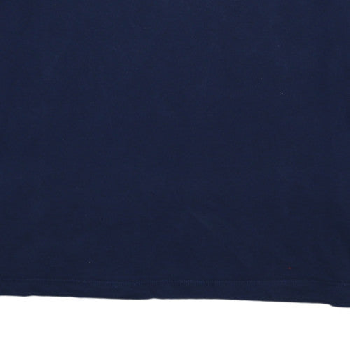 Tommy Jeans Men's Navy Long Sleeve Crew Neck Regular Fit T-Shirt XL