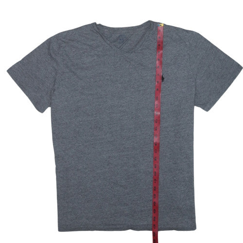 Polo Ralph Lauren Men's Grey Cotton V-Neck T-Shirt XL