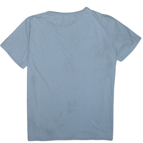 Ralph Lauren Men's Blue 2XL Classic Crew Neck Cotton T-Shirt