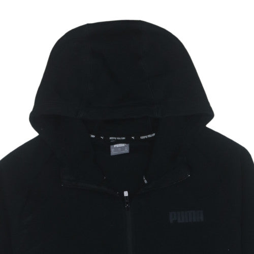 Puma Men's Black 2XL Full Zip Hoodie Sweatshirt