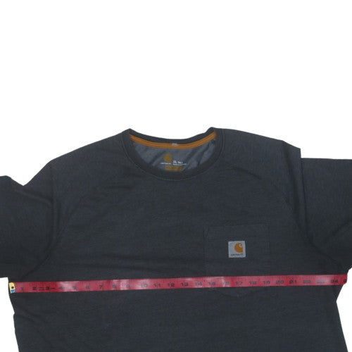 Carhartt Men's Black XL Tall Relaxed Fit Pocket T-Shirt