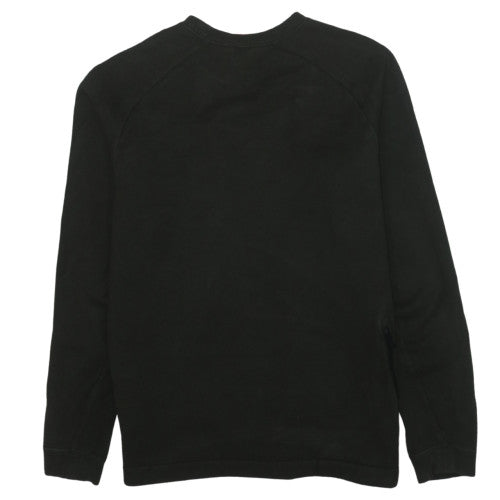 Nike Men's Black Crew Neck Pullover Sweatshirt L Regular Fit