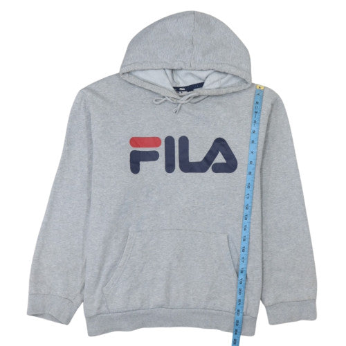 FILA Classics Womens Grey XL Pullover Hoodie Cotton Blend