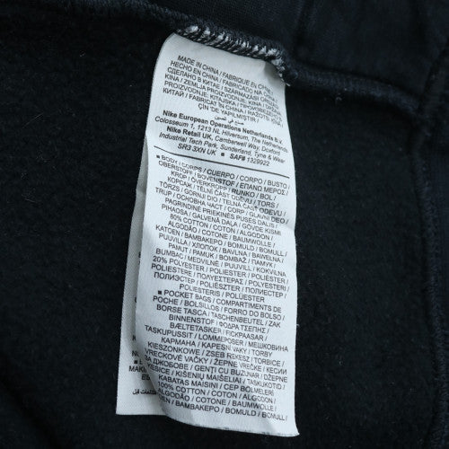 Nike Men's Black M 1/4 Zip Fleece Sweatshirt High Neck Regular Fit