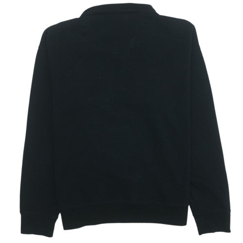 Nike Men's Black M 1/4 Zip Pullover Sweatshirt Fleece Top