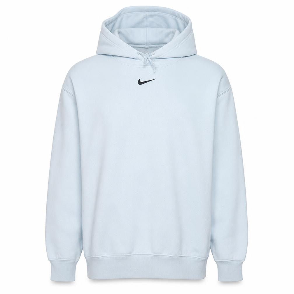 Nike Men's White Pullover Fleece Hoodie Small Regular Fit