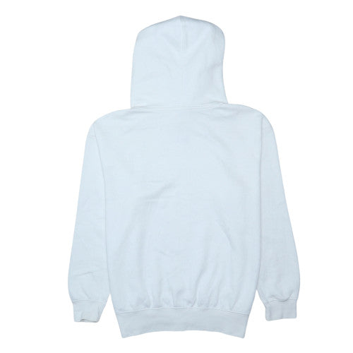 Nike Men's White Pullover Fleece Hoodie Small Regular Fit