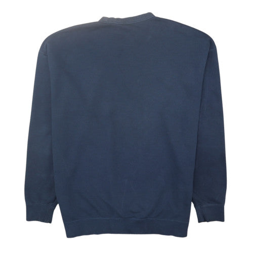 Adidas Men’s Blue Real Madrid Pullover Sweatshirt L Regular Fit