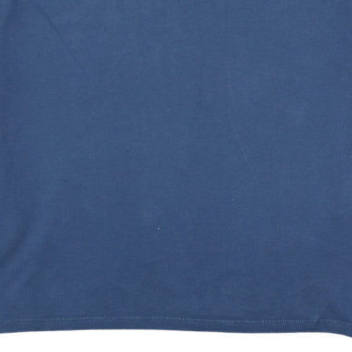 Levi's Men's Blue Graphic Bear Logo Crew Neck Cotton T-Shirt XL