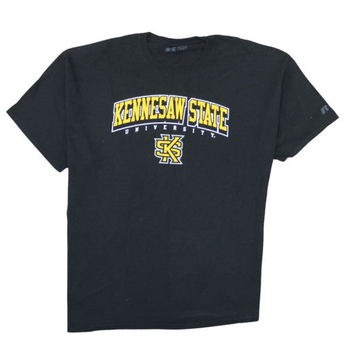 Russell Athletic Men’s Black Kennesaw State University 2XL T-Shirt