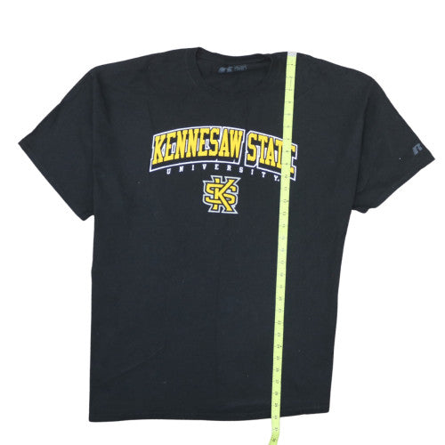 Russell Athletic Men’s Black Kennesaw State University 2XL T-Shirt