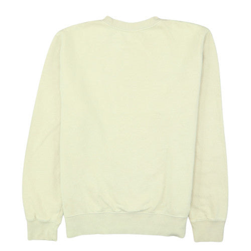 Nike Men's Beige Crew Neck Fleece Sweatshirt Size M
