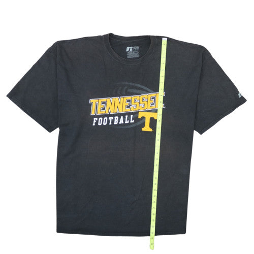 Russell Athletic Men's Black Tennessee Football 3XL Cotton T-Shirt
