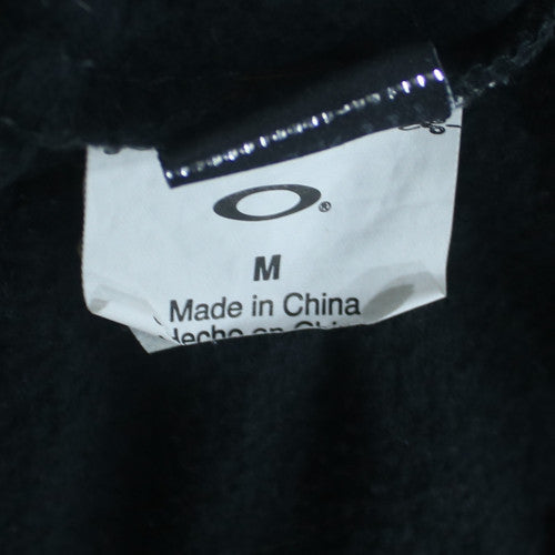 Oakley Men's Black Slim Fit Pullover Hoodie Size M Fleece