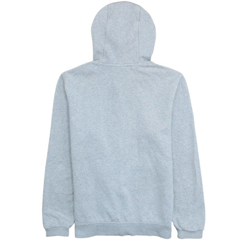 Nike Men's Grey Full Zip Hoodie M Fleece Cotton Blend