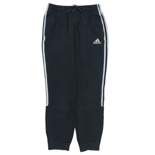 Adidas Men’s Black Jogger Trousers M Regular Fit Cotton Blend
