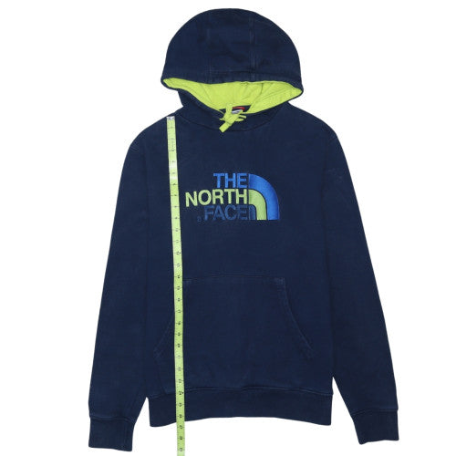 The North Face Men's Blue Pullover Hoodie Size M Outdoor Style